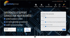 Desktop Screenshot of correct-group.co.uk